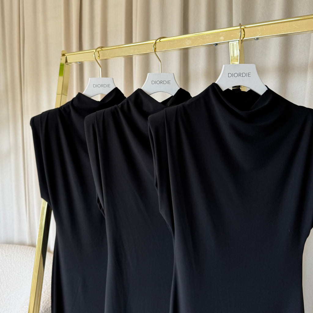 Black long dress