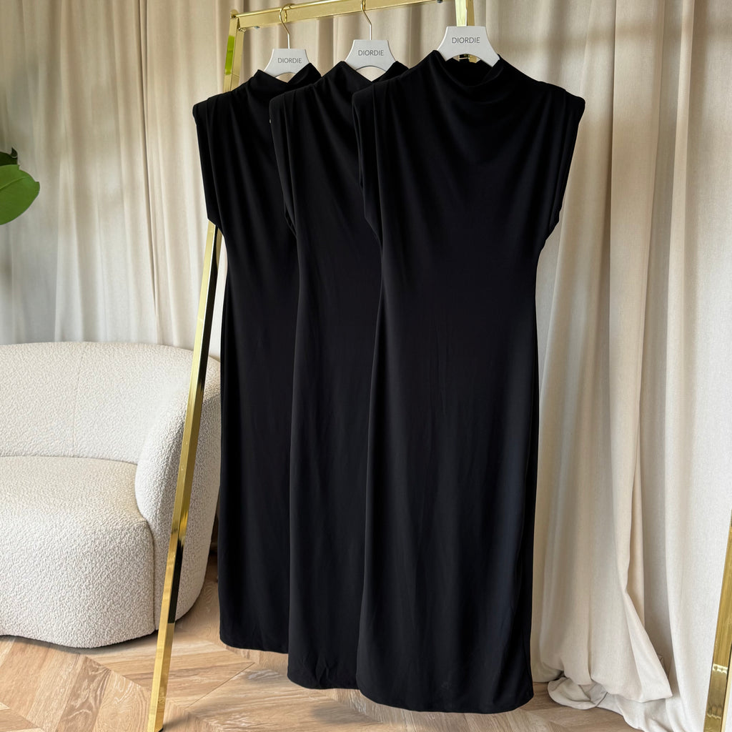 Black long dress