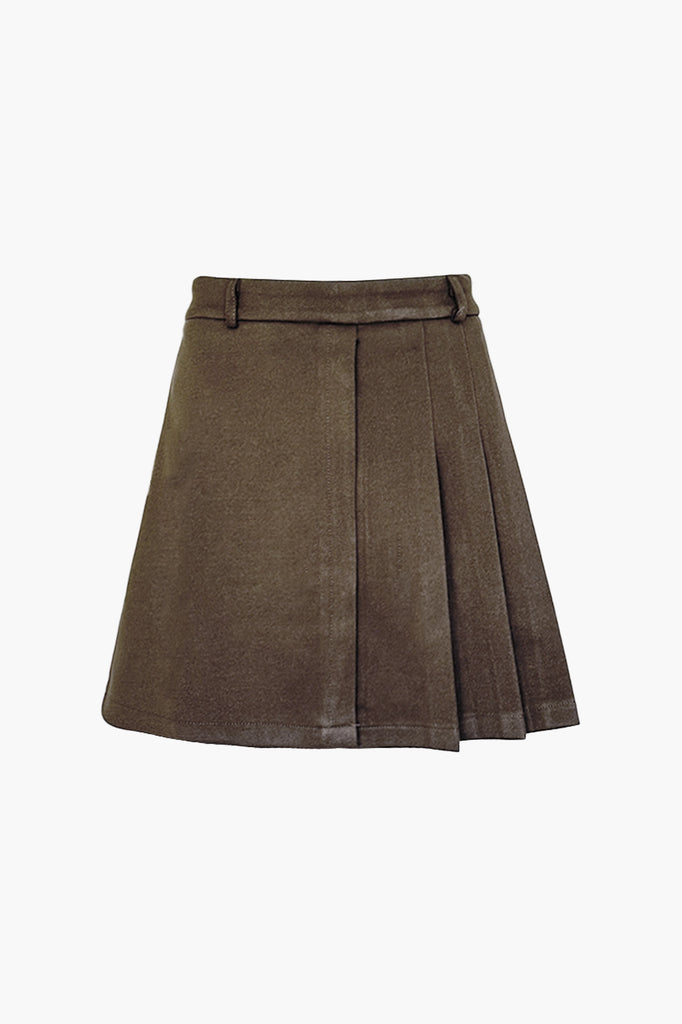 classy skort green