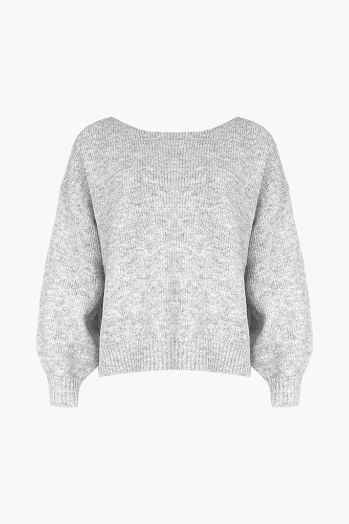 Cozy sweater grey