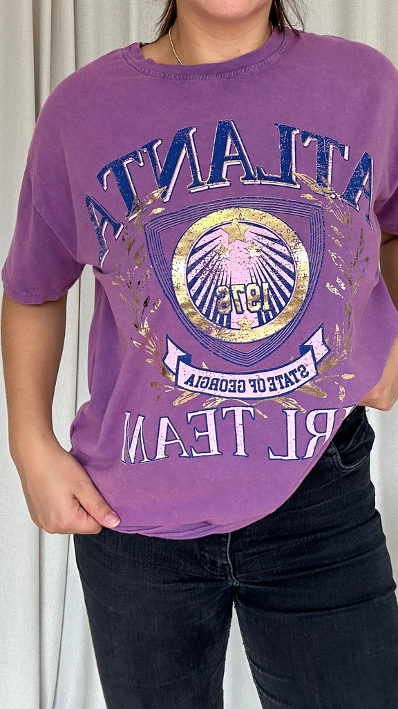 Paars Atlanta shirt purple