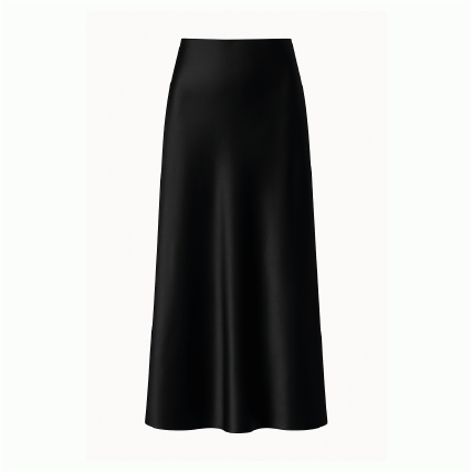 black skirt